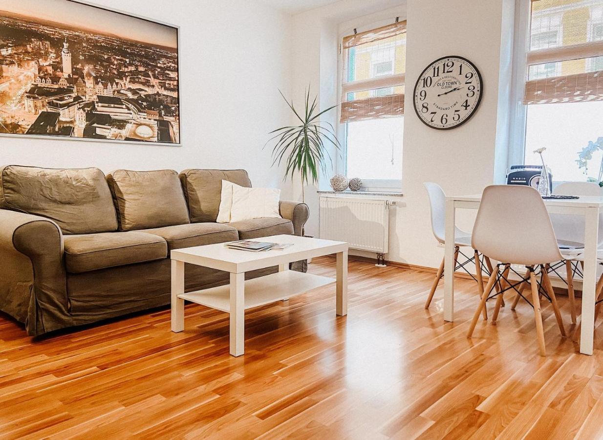 Gemuetliche Fewo Mit Balkon Lipsia Esterno foto